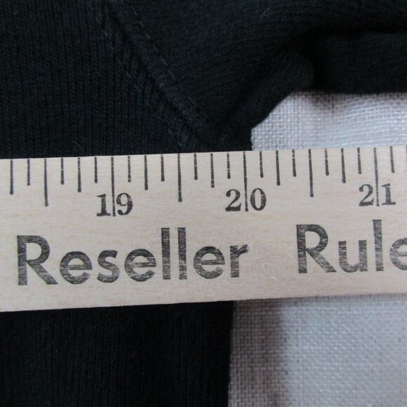 Champion Hoodie Mens Black Fleece Lined Reverse Weave New York USA Logo Pullover - Picture 8 of 8